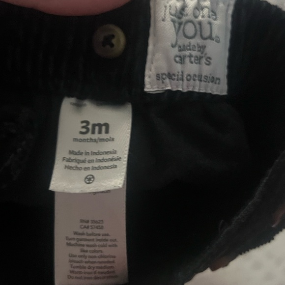 Carter's Black Corduroy Kids Pants - Picture 5 of 5